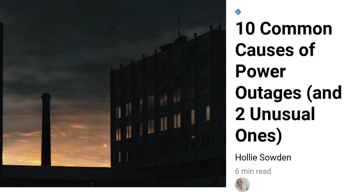 8 Common Causes of Power Outages (Causes and Solutions) - Anker US