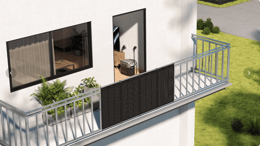 photovoltaique en kit balcon