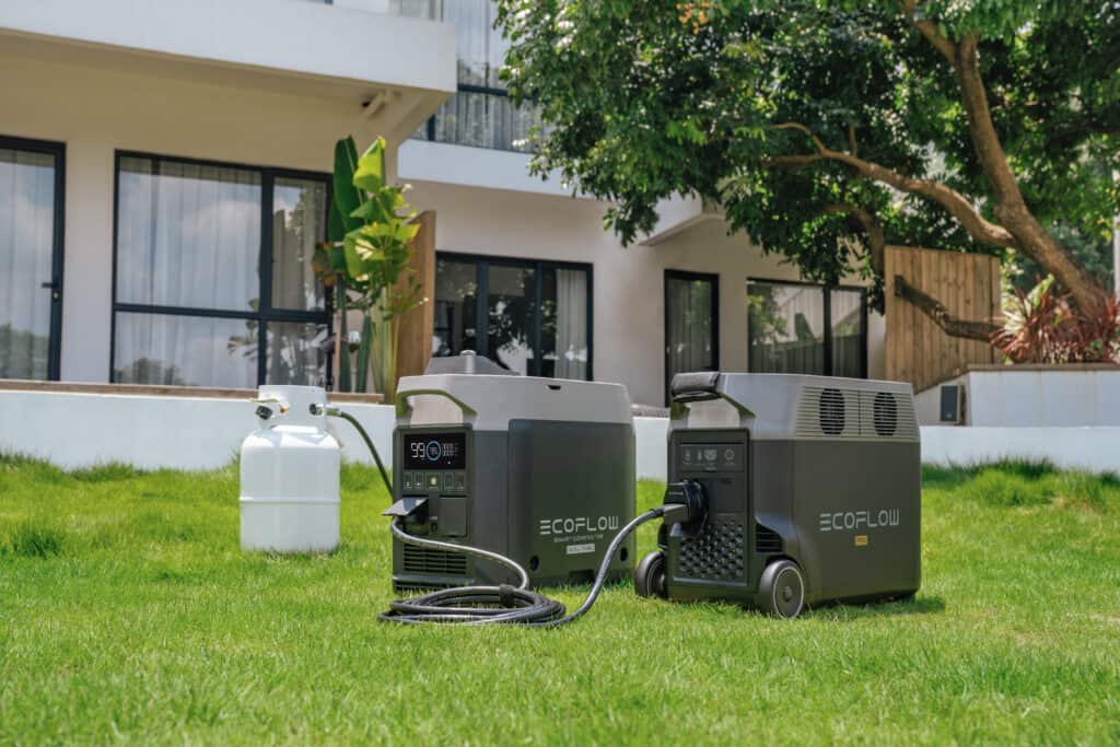Smart Generator (Dual Fuel) with EcoFlow DELTA PRO