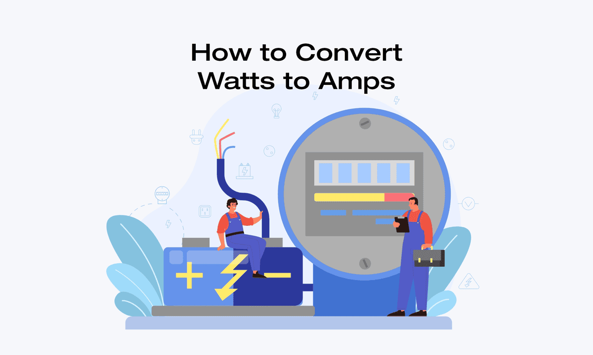 Watts and outlet amps calculator