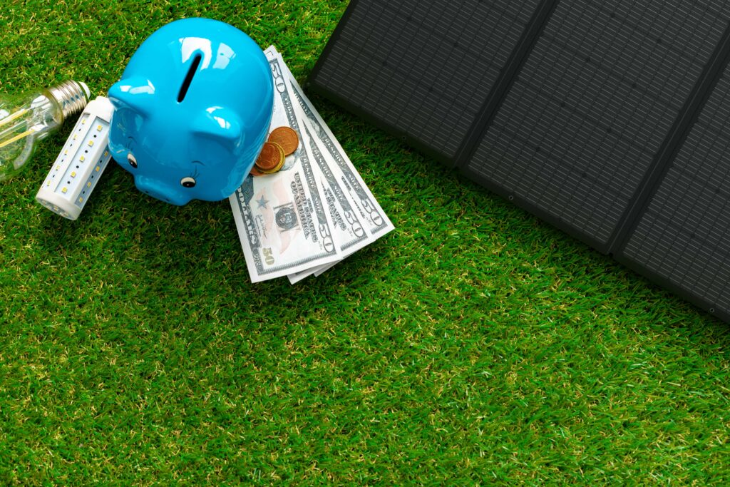 Government solar incentives and tax rebates.
